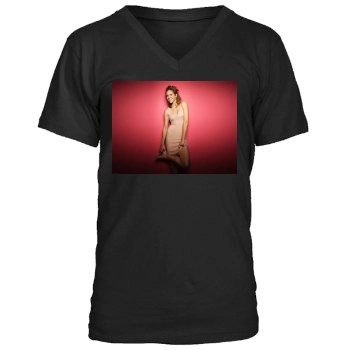 Tricia Helfer Men's V-Neck T-Shirt