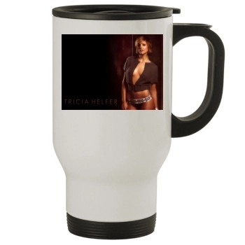 Tricia Helfer Stainless Steel Travel Mug