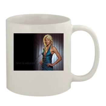 Tricia Helfer 11oz White Mug