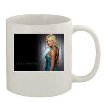 Tricia Helfer 11oz White Mug