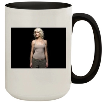 Tricia Helfer 15oz Colored Inner & Handle Mug