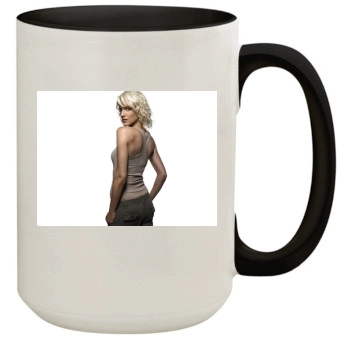 Tricia Helfer 15oz Colored Inner & Handle Mug