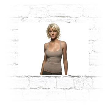 Tricia Helfer Metal Wall Art