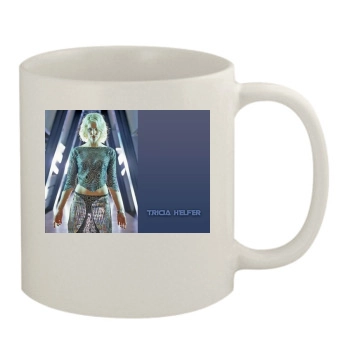 Tricia Helfer 11oz White Mug