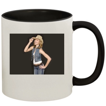 Tricia Helfer 11oz Colored Inner & Handle Mug