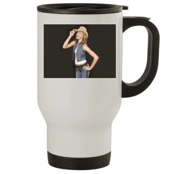 Tricia Helfer Stainless Steel Travel Mug