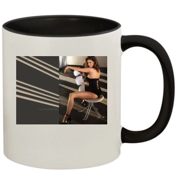 Tricia Helfer 11oz Colored Inner & Handle Mug