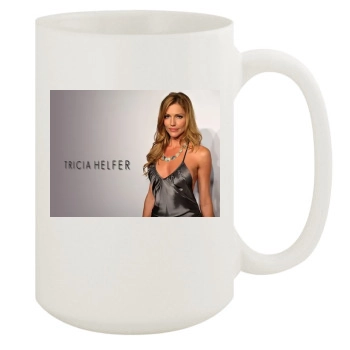 Tricia Helfer 15oz White Mug