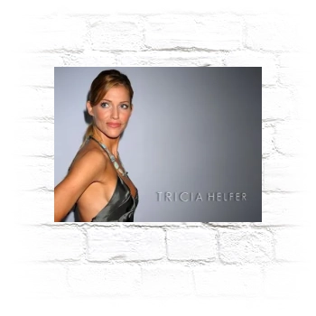 Tricia Helfer Metal Wall Art