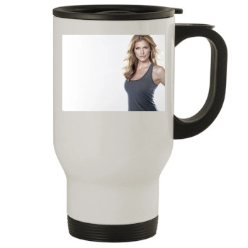 Tricia Helfer Stainless Steel Travel Mug