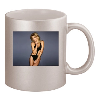 Tricia Helfer 11oz Metallic Silver Mug