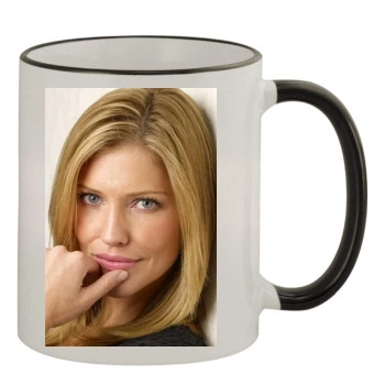 Tricia Helfer 11oz Colored Rim & Handle Mug