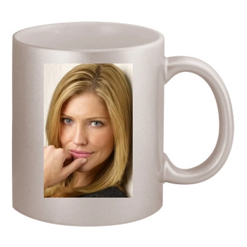 Tricia Helfer 11oz Metallic Silver Mug