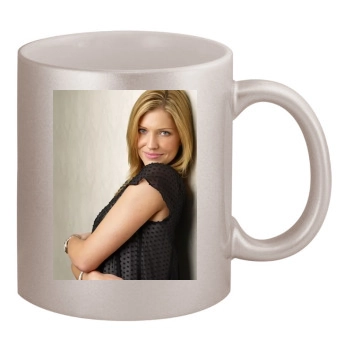 Tricia Helfer 11oz Metallic Silver Mug