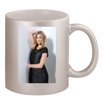 Tricia Helfer 11oz Metallic Silver Mug