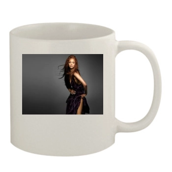 Tyra Banks 11oz White Mug