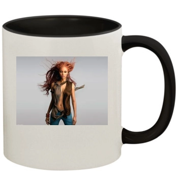 Tyra Banks 11oz Colored Inner & Handle Mug