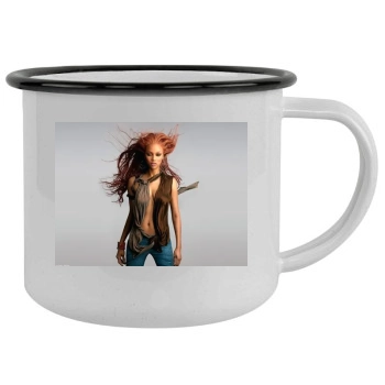 Tyra Banks Camping Mug