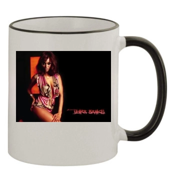 Tyra Banks 11oz Colored Rim & Handle Mug