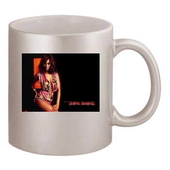 Tyra Banks 11oz Metallic Silver Mug