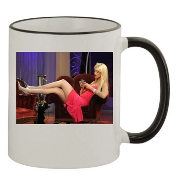 Tyra Banks 11oz Colored Rim & Handle Mug