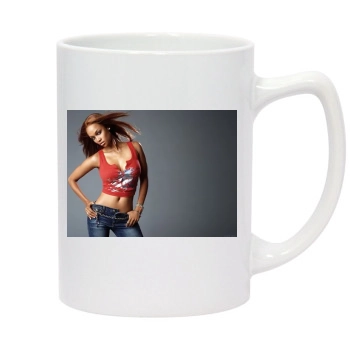 Tyra Banks 14oz White Statesman Mug