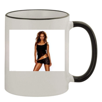 Tyra Banks 11oz Colored Rim & Handle Mug