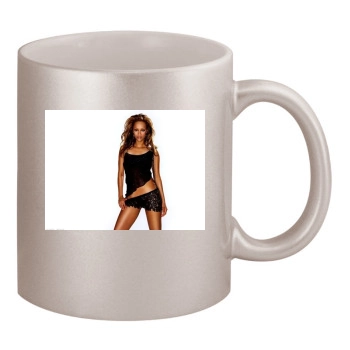 Tyra Banks 11oz Metallic Silver Mug