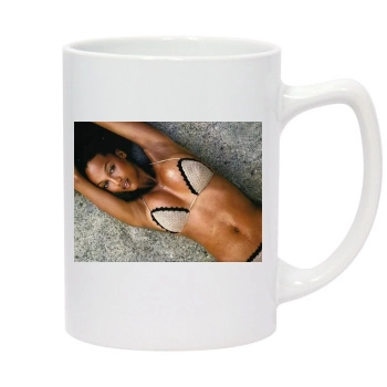 Tyra Banks 14oz White Statesman Mug