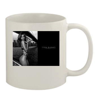 Tyra Banks 11oz White Mug