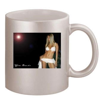 Tyra Banks 11oz Metallic Silver Mug