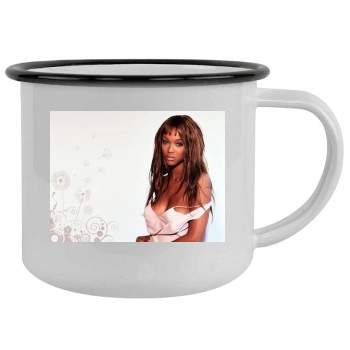 Tyra Banks Camping Mug