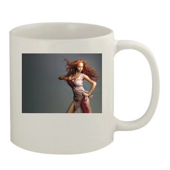 Tyra Banks 11oz White Mug