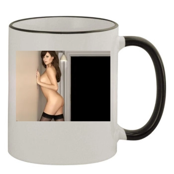 Abi Titmuss 11oz Colored Rim & Handle Mug