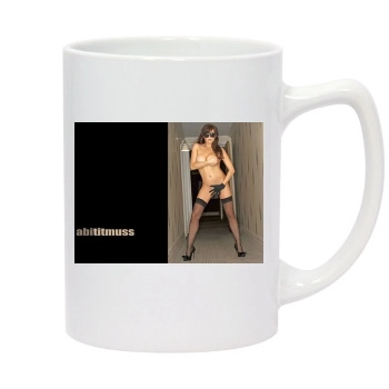 Abi Titmuss 14oz White Statesman Mug