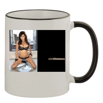 Abi Titmuss 11oz Colored Rim & Handle Mug