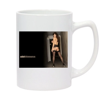 Abi Titmuss 14oz White Statesman Mug