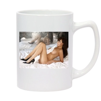 Abi Titmuss 14oz White Statesman Mug