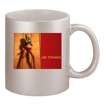 Abi Titmuss 11oz Metallic Silver Mug