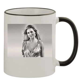 Abi Titmuss 11oz Colored Rim & Handle Mug