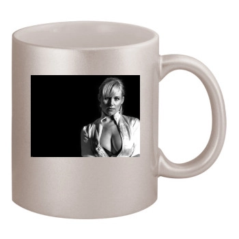 Abi Titmuss 11oz Metallic Silver Mug