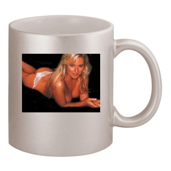 Abi Titmuss 11oz Metallic Silver Mug