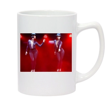 Alicia Keys 14oz White Statesman Mug