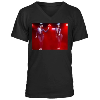 Alicia Keys Men's V-Neck T-Shirt