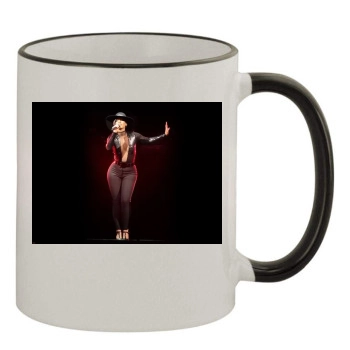 Alicia Keys 11oz Colored Rim & Handle Mug