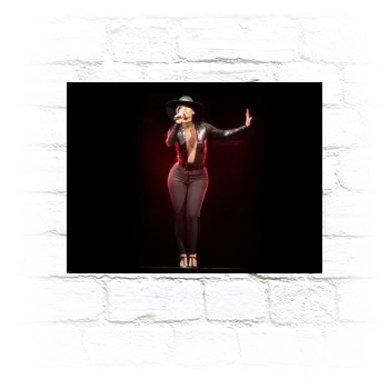 Alicia Keys Metal Wall Art