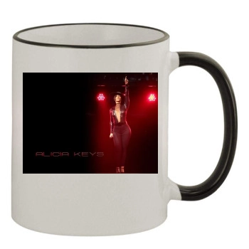 Alicia Keys 11oz Colored Rim & Handle Mug