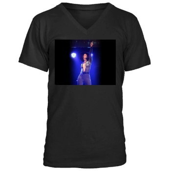 Alicia Keys Men's V-Neck T-Shirt