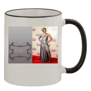 Alicia Keys 11oz Colored Rim & Handle Mug