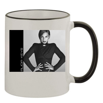 Alicia Keys 11oz Colored Rim & Handle Mug